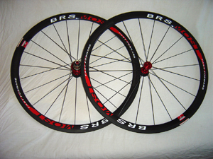 BRS carbon wheels (à pneus)